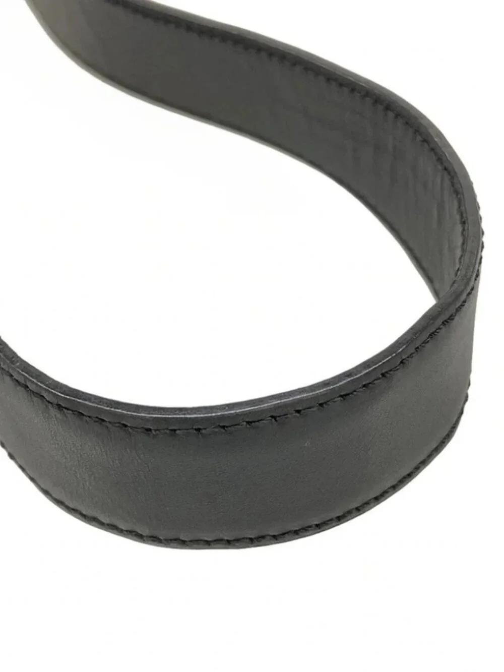 CELINE Macadam/Circle Logo Black Brown PVC Leather Shoulder Bag - Picture 8 of 15